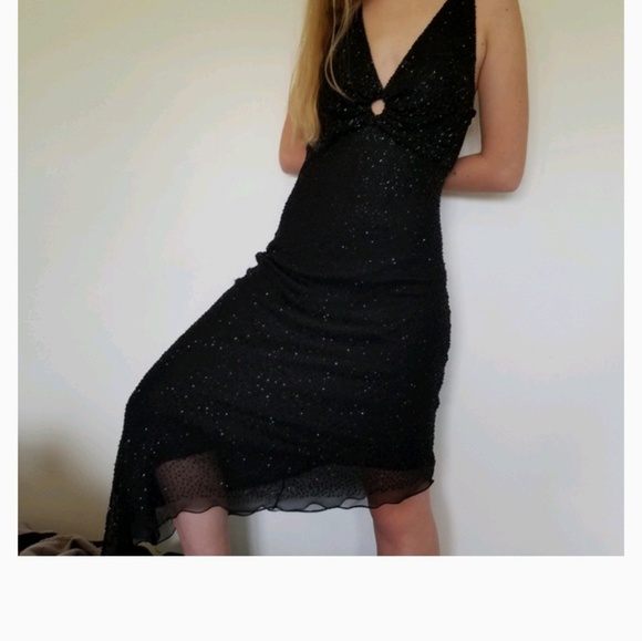 Scala Dresses & Skirts - Sparkly Black Cocktail Dress